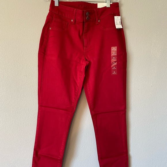 Maurices Red Jeggings - Picture 2 of 6